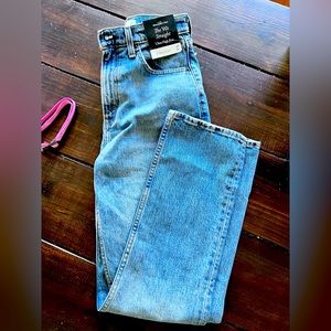 Abercrombie The 90s straight ultra high rise jeans